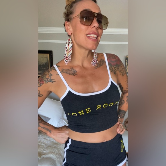 Hand beaded earrings - Picture 12 of 12